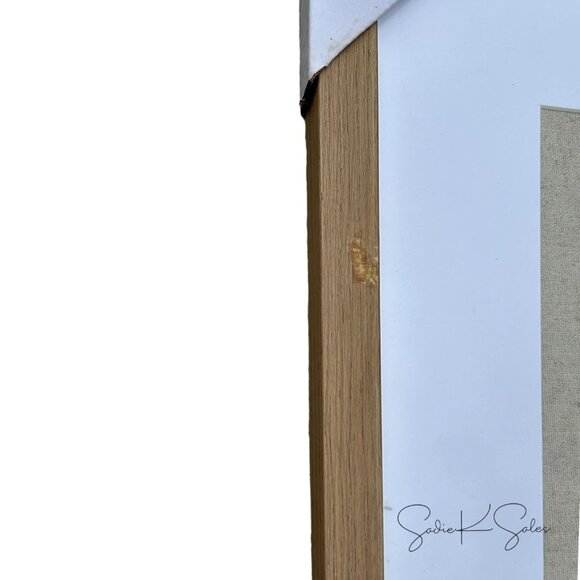 16x20 Criss Cross Bow Embroidered Framed Wall Art – Threshold Studio McGee 2023 - Picture 5 of 6